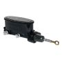 Wilwood 260-12900-BK High Volume Tandem M/C - 7/8in Bore Black-W/Pushrod - Early Mustang