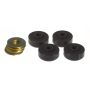 Prothane 84-96 Chevy Corvette Rear Spring Cushions - Black