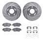 Dynamic Friction 7512-59036 Rotor Kit