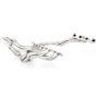 Stainless Works FTR11HCATSC 2010-14 Ford F-150 Raptor 1-7/8in Primaries 3in High-Flow Cats X-Pipe