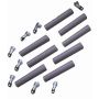 Taylor Cable 46083 Spark Plug Boot/Terminal Kit 180deg Gray