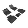 3D MAXpider L1VW09401509 19-23 Volkswagen Arteon Kagu Floor Mat- Black R1 R2