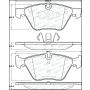 Stoptech 308.10612 Street Brake Pads