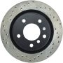 Stoptech 128.34107R Drilled Sport Brake Rotor