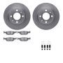 Dynamic Friction 6512-65046 Rotor Kit