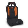 PRP Seats A8701045-201-207 PRP EnduroDaily Reclining Suspension Seat - Black/Orange Vinyl - Passenger