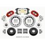 Wilwood 140-15156-DR Narrow Superlite 6R Front Hub Kit 14.00in Drill Red WWE ProSpindle (5x4.75in 5x5.00in Hub)