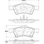 Stoptech 305.08570 Street Select Brake Pads
