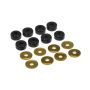 Prothane Universal End Link Bushings & Washers - 5/8 x 1 1/8 OD - Black