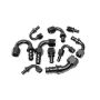 Radium Engineering 14-0201 PUSHLOK HOSE END, 6AN STRAIGHT