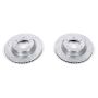 PowerStop JBR1395XPR PowerStop Evolution Performance Drilled, Slotted & Plated Brake Rotor Pair