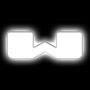 Oracle Lighting 3140-W-001 Universal Illuminated LED Letter Badges - Matte White Surface Finish - W