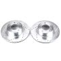 PowerStop EBR496XPR PowerStop Evolution Performance Drilled, Slotted & Plated Brake Rotor Pair