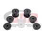 BMR Suspension BK048 Bushing Kit, Rear Cradle, Aluminum