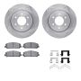 Dynamic Friction 6412-68001 Rotor Kit