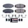 PowerStop Z23-829 PowerStop - Z23 Daily Driver Carbon-Fiber Ceramic Brake Pads with Hardware Kit