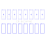 King Engine Bearings CR803XPNDSTDX ChevrolET SBC 265Ci 283Ci 327Ci (Size STDX) Connecting Rod Bearing Set