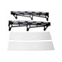 FIVESTAR FIV11002-47367-B 2019 LM Spoiler Black 6.5in x 60in 70 Degree