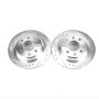 PowerStop EBR232XPR PowerStop Evolution Performance Drilled, Slotted & Plated Brake Rotor Pair
