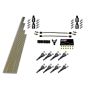 Nitrous Express 13389 8-CYL SHARK PLUMB KIT W/O SOLENOIDS W/ 300HP JETS, INCL HARDWARE
