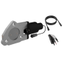 QTP QTEC225 2.25in Bolt-On QTEC Electric Cutout Valve - Single