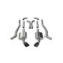 CORSA Performance 14968BLK Corsa 2011-2015 Chevrolet Camaro SS 6.2L V8 Manual Black Xtreme 3in Cat-Back