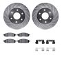 Dynamic Friction 7512-67112 Rotor Kit