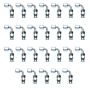 Russell 620429 Performance -6 AN Endura Pwerflex Power Steering 90 Degree Hose Ends(25 pcs.)