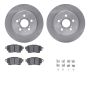 Dynamic Friction 6512-76716 Rotor Kit