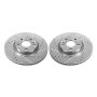 PowerStop EBR1000XPR PowerStop Evolution Performance Drilled, Slotted & Plated Brake Rotor Pair