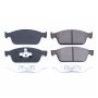 PowerStop 17-1668 PowerStop - Z17 Low-Dust Ceramic Brake Pads with Hardware