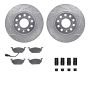 Dynamic Friction 7512-74067 Rotor Kit