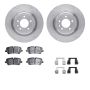 Dynamic Friction 6512-11158 Rotor Kit