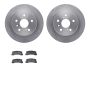 Dynamic Friction 6502-76308 Rotor Kit