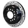 Wilwood 160-10050-BK Rotor-2.32in Offset-SRP-BLK-Drill-RH 12.19 x .810-5 x 4.75in-.44/.48/.50 Studs