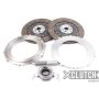 XCLUTCH XMS-230-SU03-2G-XC Subaru 9in Twin Solid Organic Multi-Disc Service Pack