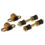 Prothane 79-93 Datsun D50 2wd Front Sway Bar Bushings - 21mm - Black
