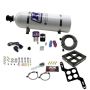 Nitrous Express 63970-15 SINGLE ENTRY CROSSBAR RNC .178 250-650HP (4500 FLANGE) W/15LB BOTTLE