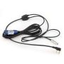 Rugged Radios CH-O-RH Car Harness OFFROAD with 2-Pin Rugged Handheld Radio Connector