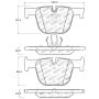 Stoptech 309.16100 Performance Brake Pads