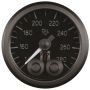 AutoMeter ST3510 Stack Instruments 52mm 140-280 Deg F 1/8in NPTF Male Pro Control Oil Temp Gauge - Black