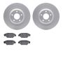Dynamic Friction 4502-80106 Rotor Kit