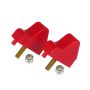 Prothane 7-1302 70-81 Chevy Camaro Bump Stop Kit - Red
