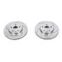 PowerStop AR82148XPR PowerStop Evolution Performance Drilled, Slotted & Plated Brake Rotor Pair