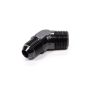 FRAGOLA FRG482388-BL 45 Deg Adapter Fitting #8 x 1/2 MPT Black