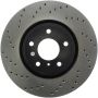 StopTech 11/05+ Infinity FX 35/45 SportStop Drilled Front Right Rotor