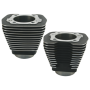 S&S Cycle 91-7700 84-99 BT w/ 96in Engines w/ Stock Heads 3-5/8in Bore Cylinders - Wrinkle Black