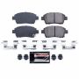 PowerStop Z23-822 PowerStop - Z23 Daily Driver Carbon-Fiber Ceramic Brake Pads with Hardware Kit