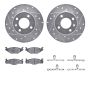 Dynamic Friction 7512-74074 Rotor Kit