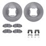 Dynamic Friction 6612-58007 Rotor Kit